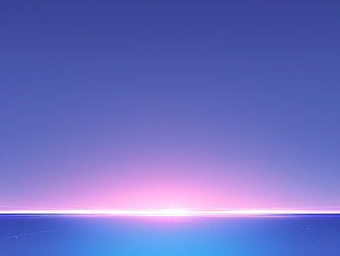  Purple to Blue Gradient Mobile Wallpaper with Top Text Space, Seamless Color Blend for Digital Designs