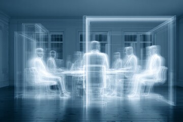 Ai analytics in boardrooms: discussing recruitment's future. Digital metaverse. 2025 recruitment trends: ai burnout and the return of trust. Traditional vs. ai. Ai burnout.