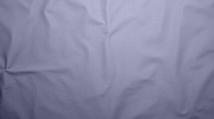 Obraz premium Close-up of wrinkled lilac linen fabric with natural folds and creases. High-resolution textile texture background for design, mockups, patterns or product presentation
