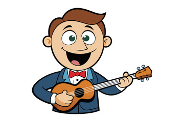 A young man in a suit diligently solving complex mathematical equations and graphs on a whiteboard with a pen