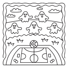Halloween Coloring Pages for Kids – Cute, Easy & Fun Spooky Designs for Children’s Halloween Activities