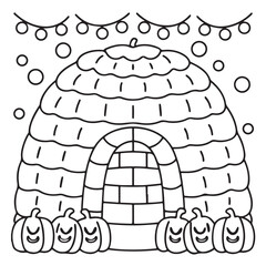 Fototapeta premium Halloween Coloring Pages for Kids – Cute, Easy & Fun Spooky Designs for Children’s Halloween Activities