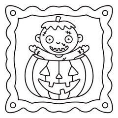 Halloween Coloring Pages for Kids – Cute, Easy & Fun Spooky Designs for Children’s Halloween Activities