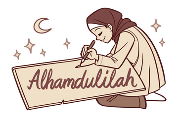 Man in traditional robes reads a large open book in a museum display setting