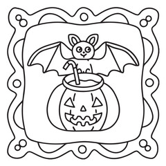Halloween Coloring Pages for Kids – Cute, Easy & Fun Spooky Designs for Children’s Halloween Activities