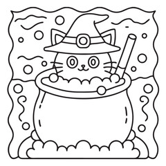 Halloween Coloring Pages for Kids – Cute, Easy & Fun Spooky Designs for Children’s Halloween Activities