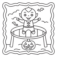 Halloween Coloring Pages for Kids – Cute, Easy & Fun Spooky Designs for Children’s Halloween Activities