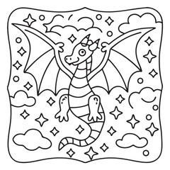 Fototapeta premium Halloween Bold and Easy Coloring Pages for Kids: Fun and Spooky Halloween Illustrations with Pumpkins, Ghosts, Bats, Witches, and More for Toddlers and Children