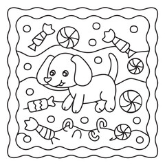 Halloween Bold and Easy Coloring Pages for Kids: Fun and Spooky Halloween Illustrations with Pumpkins, Ghosts, Bats, Witches, and More for Toddlers and Children