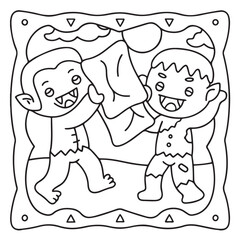 Halloween Bold and Easy Coloring Pages for Kids: Fun and Spooky Halloween Illustrations with Pumpkins, Ghosts, Bats, Witches, and More for Toddlers and Children