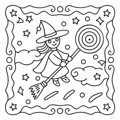 Halloween Bold and Easy Coloring Pages for Kids: Fun and Spooky Halloween Illustrations with Pumpkins, Ghosts, Bats, Witches, and More for Toddlers and Children
