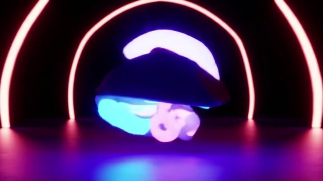 Rotating 3D Geometric Shapes