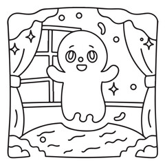 Halloween Bold and Easy Coloring Pages for Adults – Fun, Simple, and Spooky Designs for Relaxation and Creativity