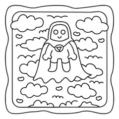 Halloween Bold and Easy Coloring Pages for Adults – Fun, Simple, and Spooky Designs for Relaxation and Creativity