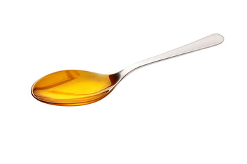 Minimal spoon sticker in clear shape