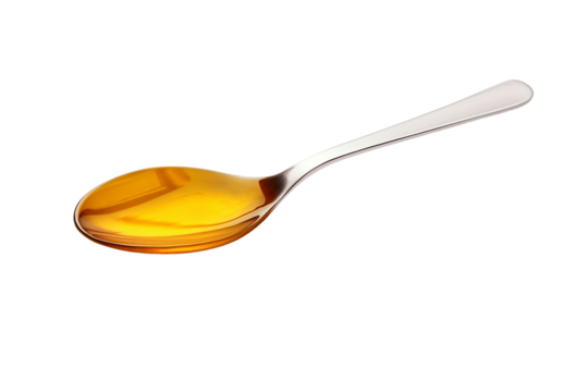 Minimal spoon sticker in clear shape