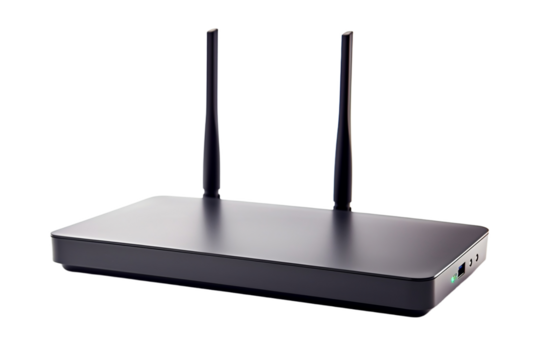 Wireless router with extended signal range
