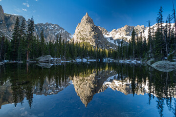 Lone Eagle Morning at Mirror Lake