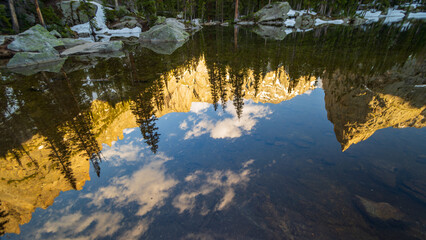 Reflection of the Lone Eagle