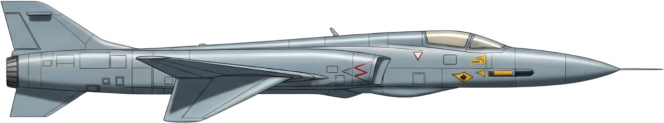 Tomahawk Missile in High-Detail Color Realism – Military Vector Art with Realistic Features & Surface Details