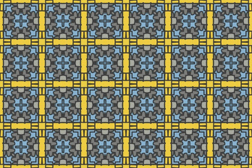 Seamless Wallpaper Background Design Luxury Perspective Fabric Visual Shape Endless Digital Fashion Graphic Interior Texture Textile Art Cloth Geometric Decoration Symmetric Template Tile Pattern.