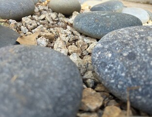 stones on the beach