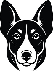 vector illustration of a dog