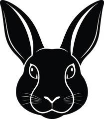 vector illustration of a rabbit
