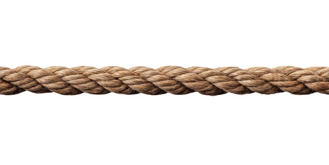 A rope is shown in a white background