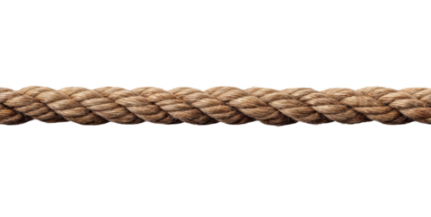 A rope is shown in a white background