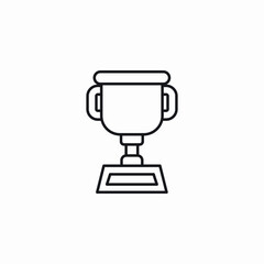 cup award icon sign vector