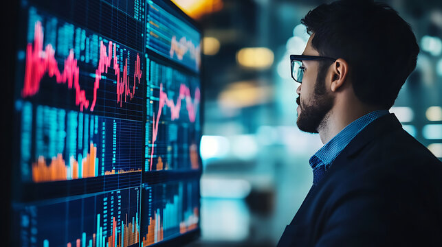  A financial analyst summarizing the market impact of the latest inflation data on a news program 