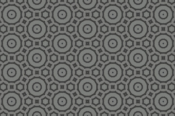 Seamless Template Perspective Wallpaper Background Design Texture Fashion Digital Textile Visual Shape Interior Tile Luxury Geometric Graphic Fabric Decoration Cloth Endless Symmetric Art Pattern.
