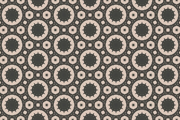 Seamless Template Perspective Wallpaper Background Design Texture Fashion Digital Textile Visual Shape Interior Tile Luxury Geometric Graphic Fabric Decoration Cloth Endless Symmetric Art Pattern.