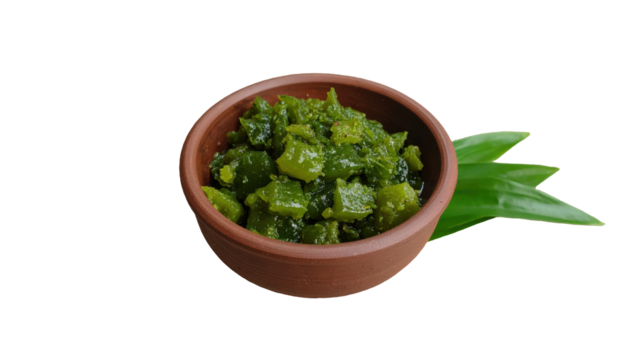 Natural Jamu Kunyit Asam Served in Clay Cup png