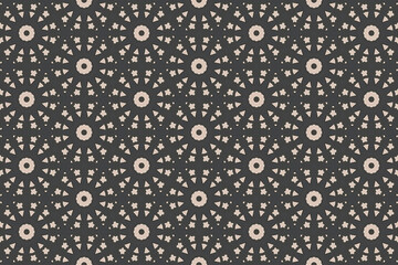 Seamless Decoration Geometric Perspective Wallpaper Template Tile Visual Fashion Background Interior Shape Digital Fabric Art Luxury Textile Texture Symmetric Graphic Endless Cloth Design Pattern.