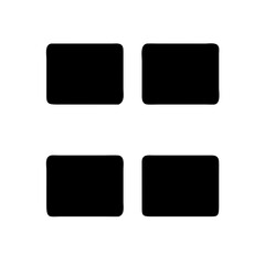 Menu icon vector illustration