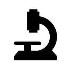 Microscope icon vector illustration