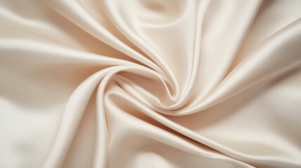 Obraz premium Elegant close up of flowing silk fabric with delicate folds and shine