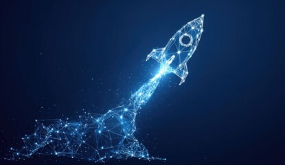 Abstract rocket launch (3)