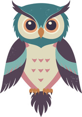 Fototapeta premium owl vector illustration