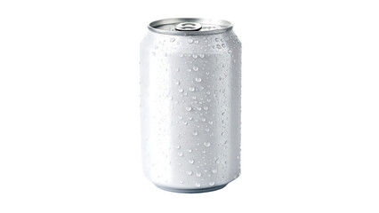 7 up can on white background  isolated on white background or transparent background, png cut out, ready to bring joy to any space