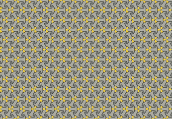 Seamless Graphic Texture Cloth Textile Endless Art Perspective Design Visual Decoration Wallpaper Tile Luxury Digital Geometric Fabric Interior Background Fashion Symmetric Shape Template Pattern.