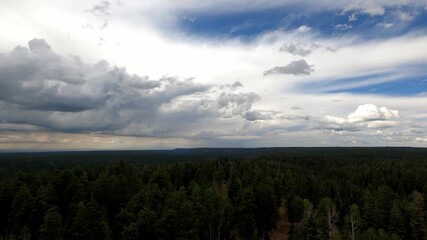 Arizona 1309 Timelapse Dry Park Fire Tower Grand Canyon National Park
