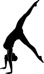  Yoga Poses Silhouette Vector | Meditative Exercise Clipart | EPS Line Art Illustration