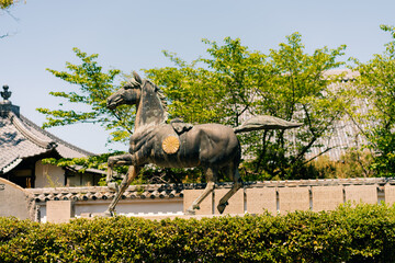 shikoku, JAPAN - may 2 2025 Tenno Temple No. 79 in the Shikoku Pilgrimage