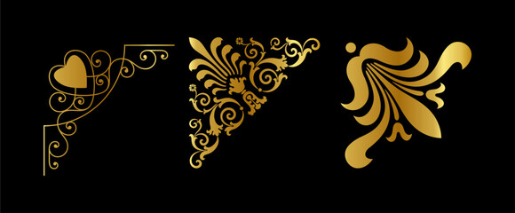 luxury corner nice set art vintage