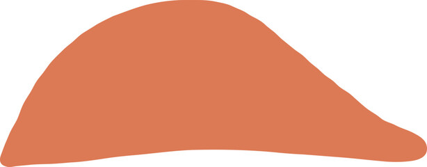 Geometric Abstract Slanted Roof Shape