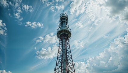 tv tower in the sky