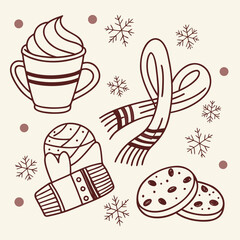 christmas seamless pattern